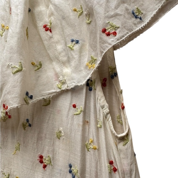 DOEN RARE Kendalia Dress Cherry Embroidery L - Picture 16 of 16